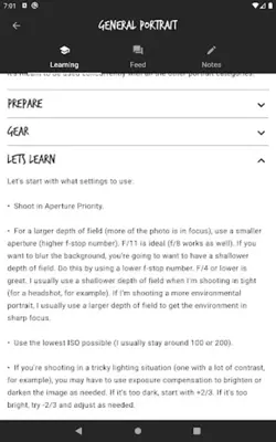 DSLR Photography Training apps android App screenshot 12