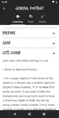 DSLR Photography Training apps android App screenshot 20